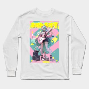 SAIKOU GROUPIE GAL 2 - NEOTOKIO3 BEST BAND | Anime Manga Music Cute Anime Pop Art Otaku Culture | PROUD OTAKU Long Sleeve T-Shirt